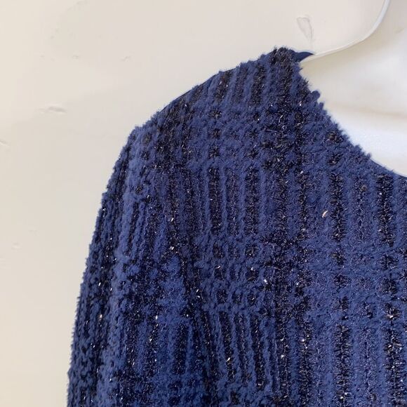 Puccini Textured Long Sleeve Dress Medium - Picture 4 of 6